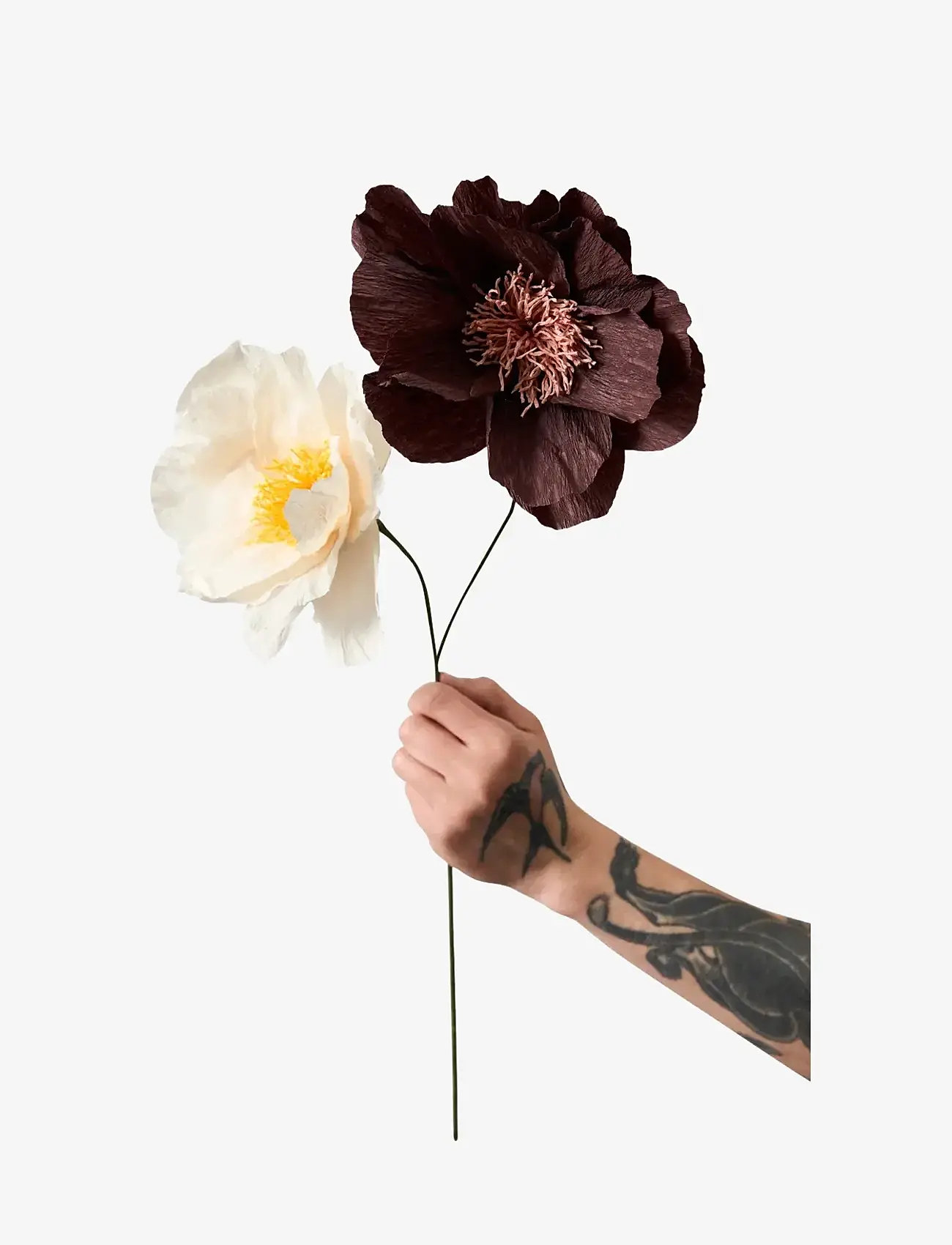 Studio About - PAPER FLOWER - valentinsgaver - brown - 2