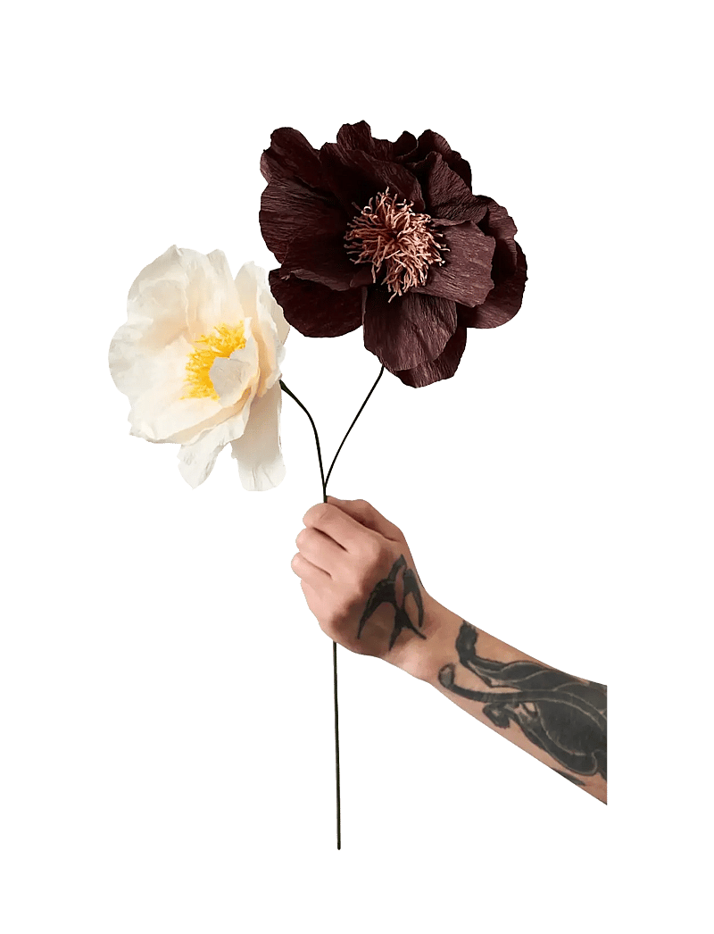 Studio About - PAPER FLOWER - sõbrapäeva kingitused - brown - 2