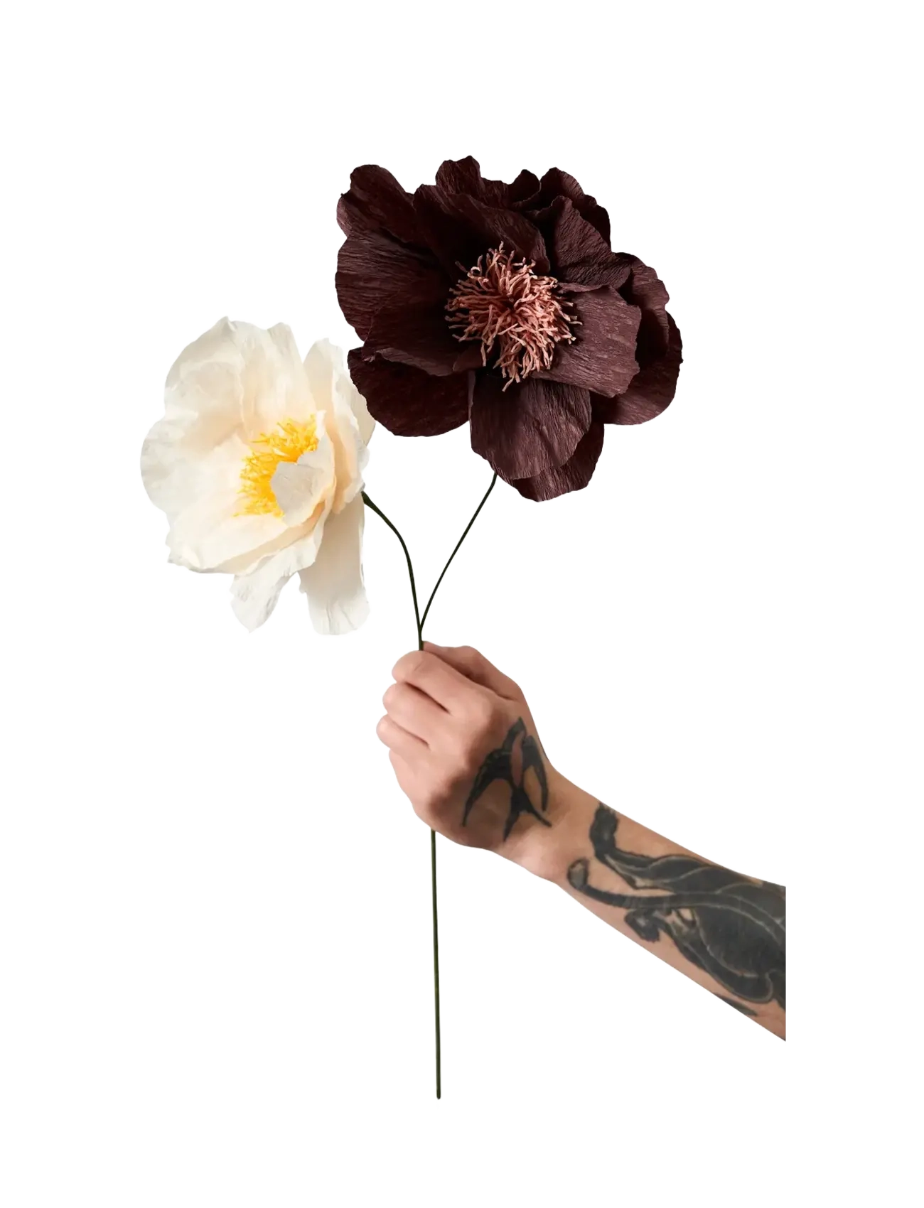 Studio About - PAPER FLOWER - die niedrigsten preise - brown - 1