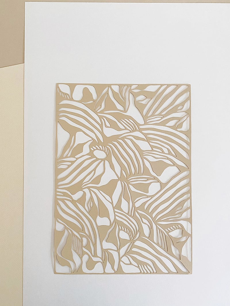 Studio About - PAPERCUT, A4, GEOMETRIC, RECTANGLE - madalaimad hinnad - sand - 5