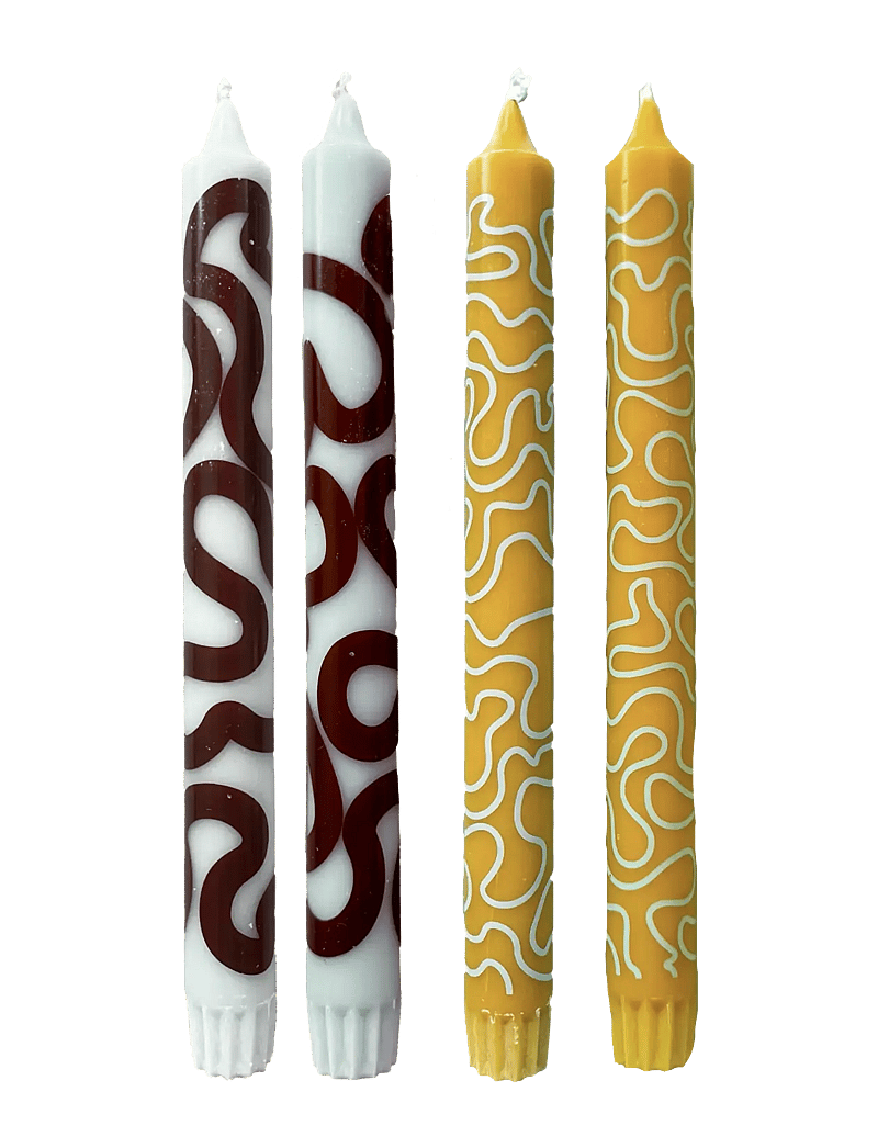 Studio About - CANDLES, MINT/OCHRE - osta hinna alusel - mint/ochre - 0