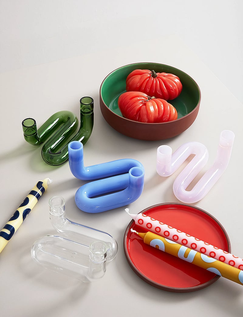 Studio About - CANDLES - lägsta priserna - ochre/blue & rose/red - 1