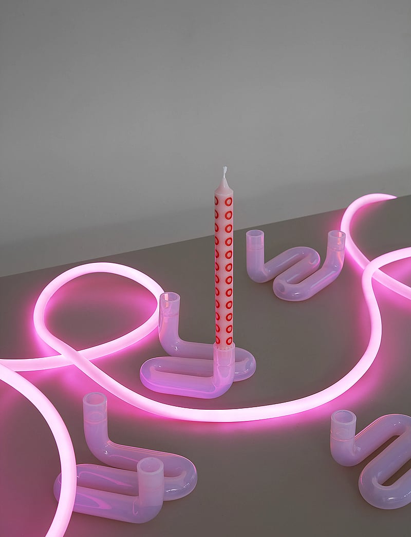 Studio About - CANDLES - lägsta priserna - ochre/blue & rose/red - 4