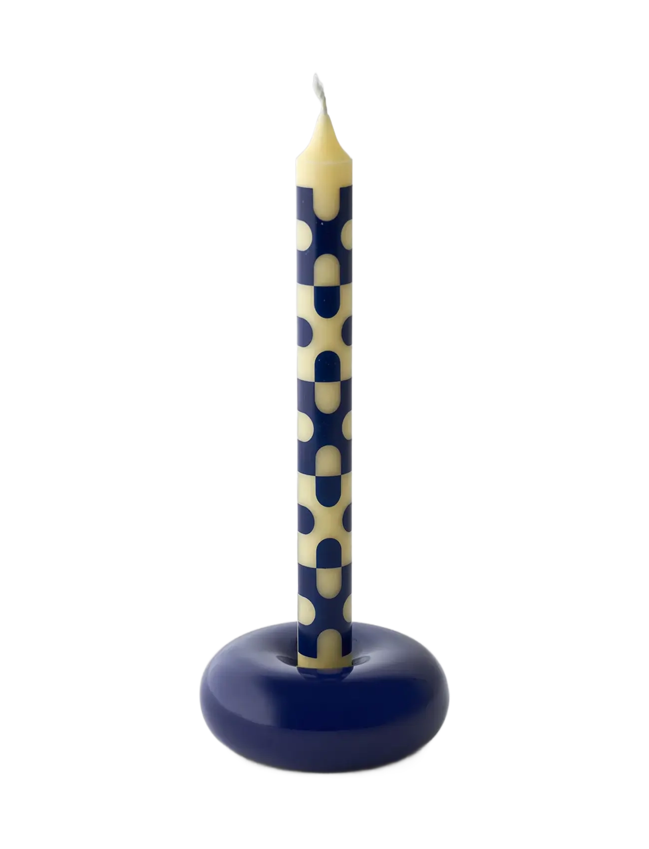Studio About - CANDLES, ROSE/YELLOW - tischkerzen - rose/bordeaux & yellow/blue - 2