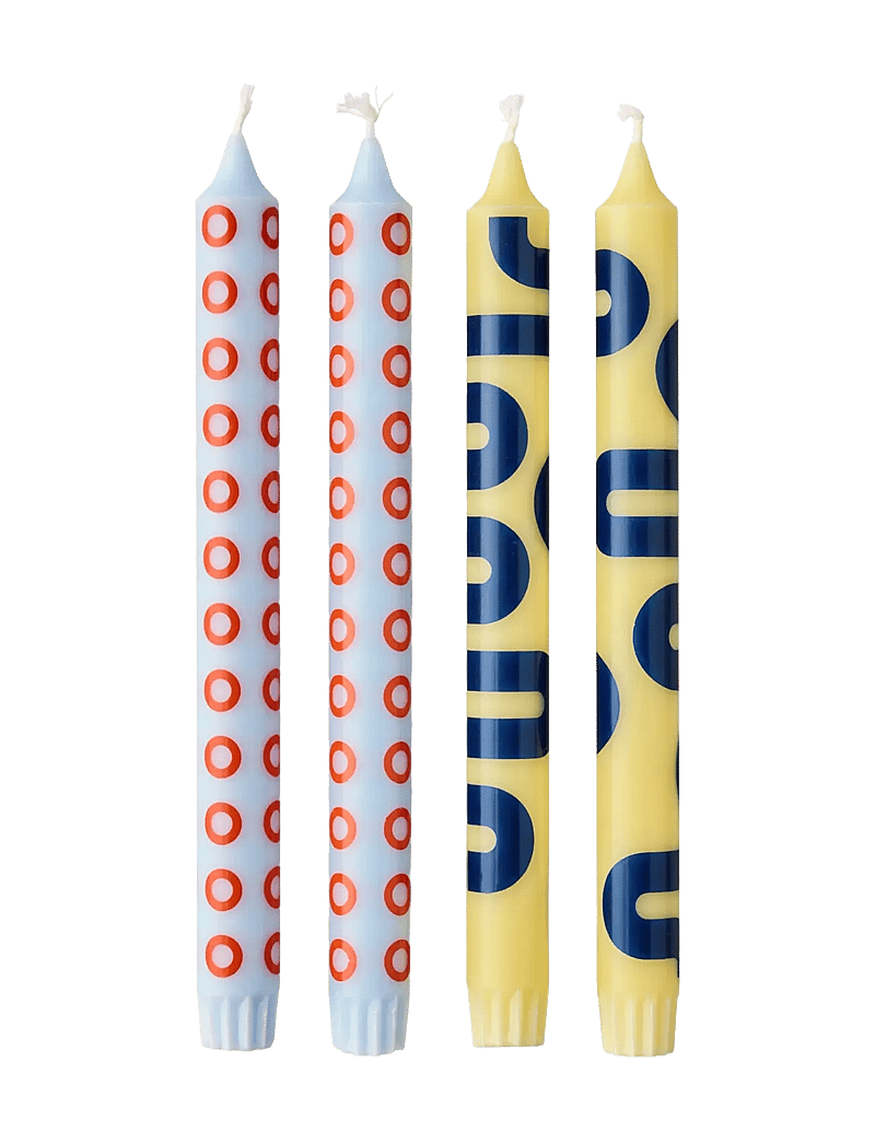 Studio About - CANDLES - die niedrigsten preise - yellow/dark blue & blue/red - 0