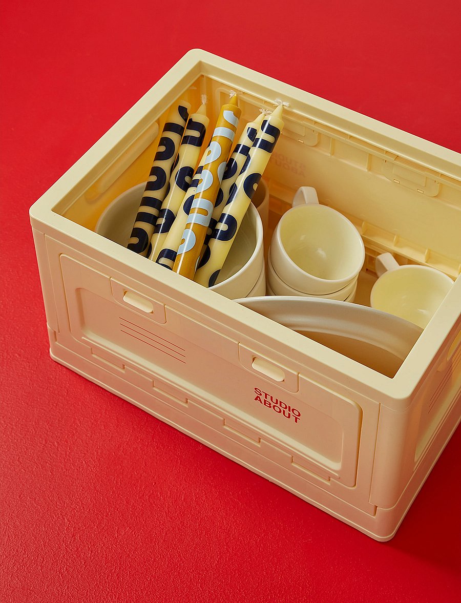 Studio About - CANDLES - die niedrigsten preise - yellow/dark blue & blue/red - 4