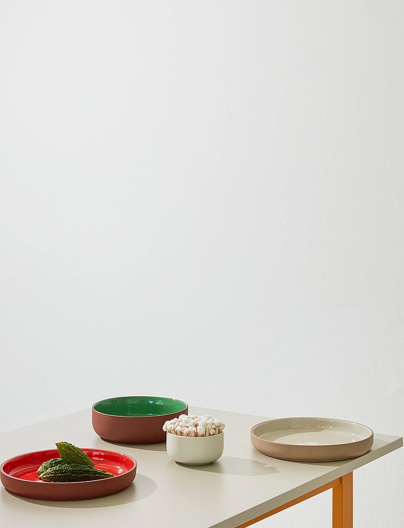 Studio About - SERVING BOWL - serveerimisnõud - terracotta/green - 3