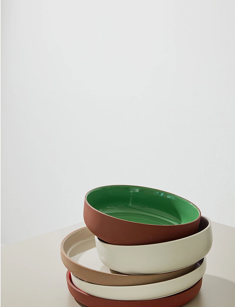 Studio About - SERVING BOWL - serveerimisnõud - terracotta/green - 4