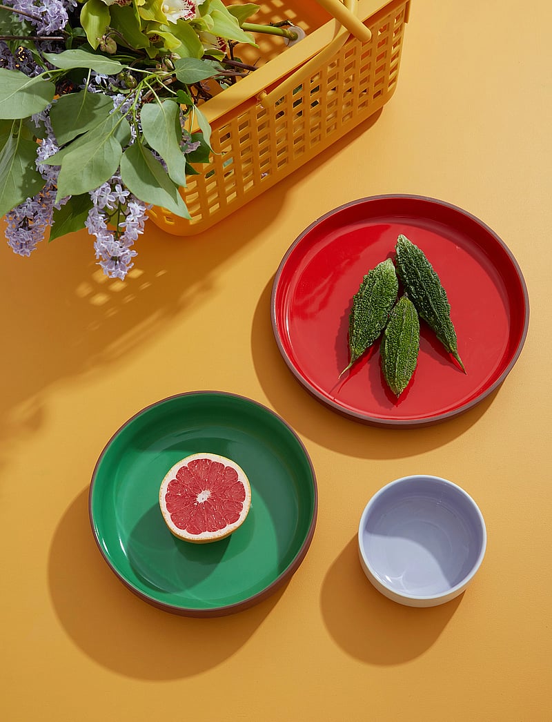 Studio About - SERVING BOWL - serveerimisnõud - terracotta/green - 5