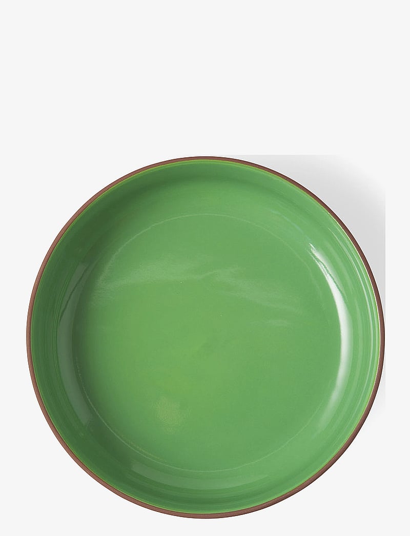 Studio About - SERVING BOWL - serveerimisnõud - terracotta/green - 2