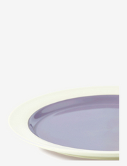 Studio About - PLATE, LARGE - laveste priser - ivory/light purple - 1