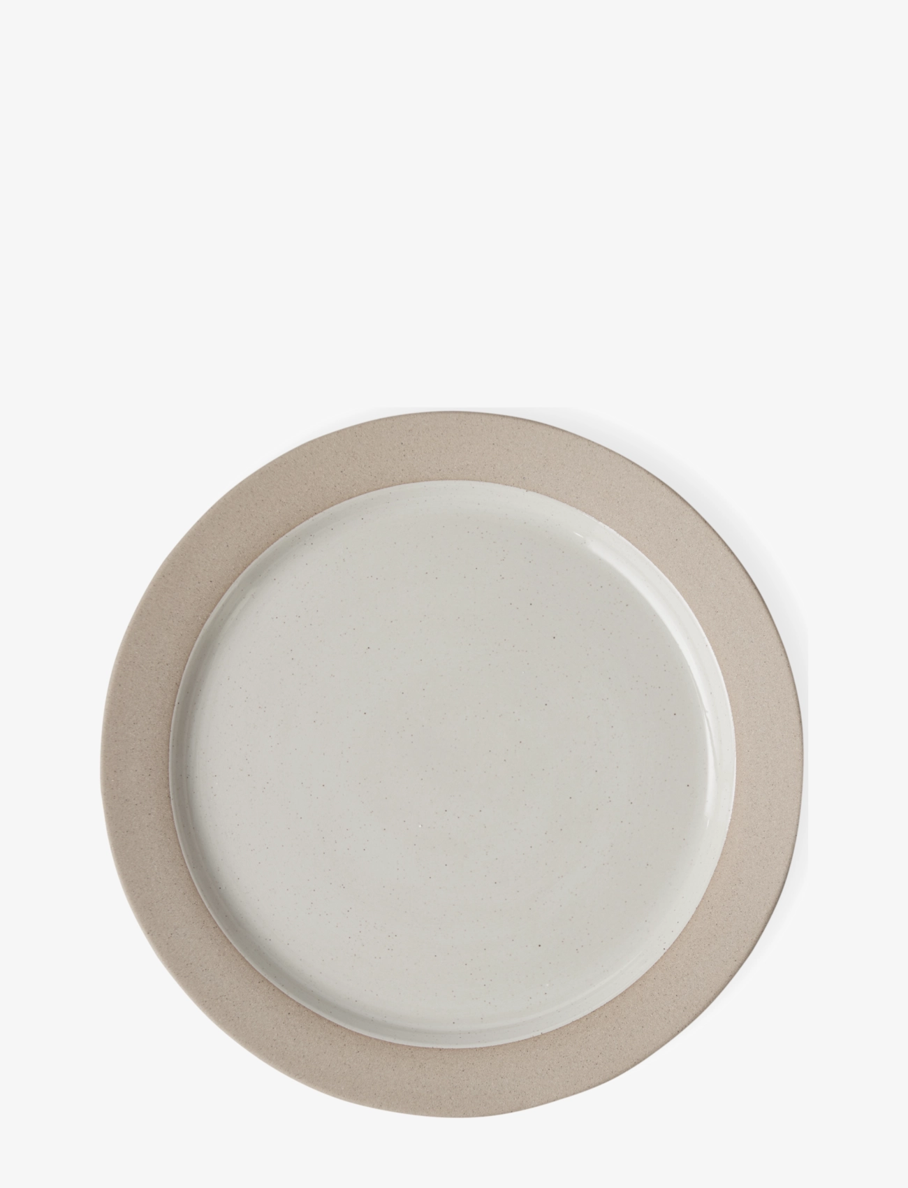 Studio About - PLATE, LARGE - speiseteller - sand/grey - 1