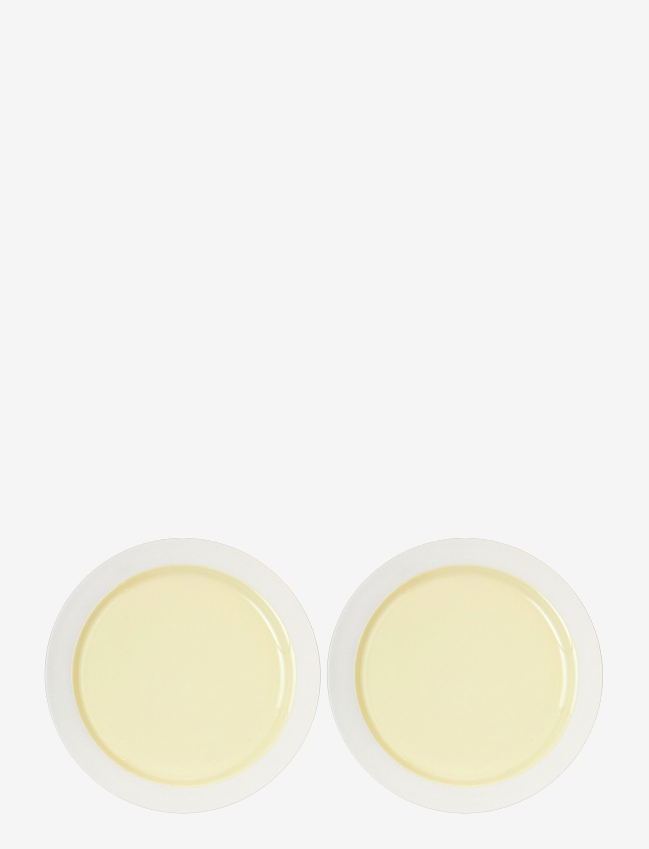 Studio About - PLATE, LARGE - speiseteller - ivory/yellow - 0