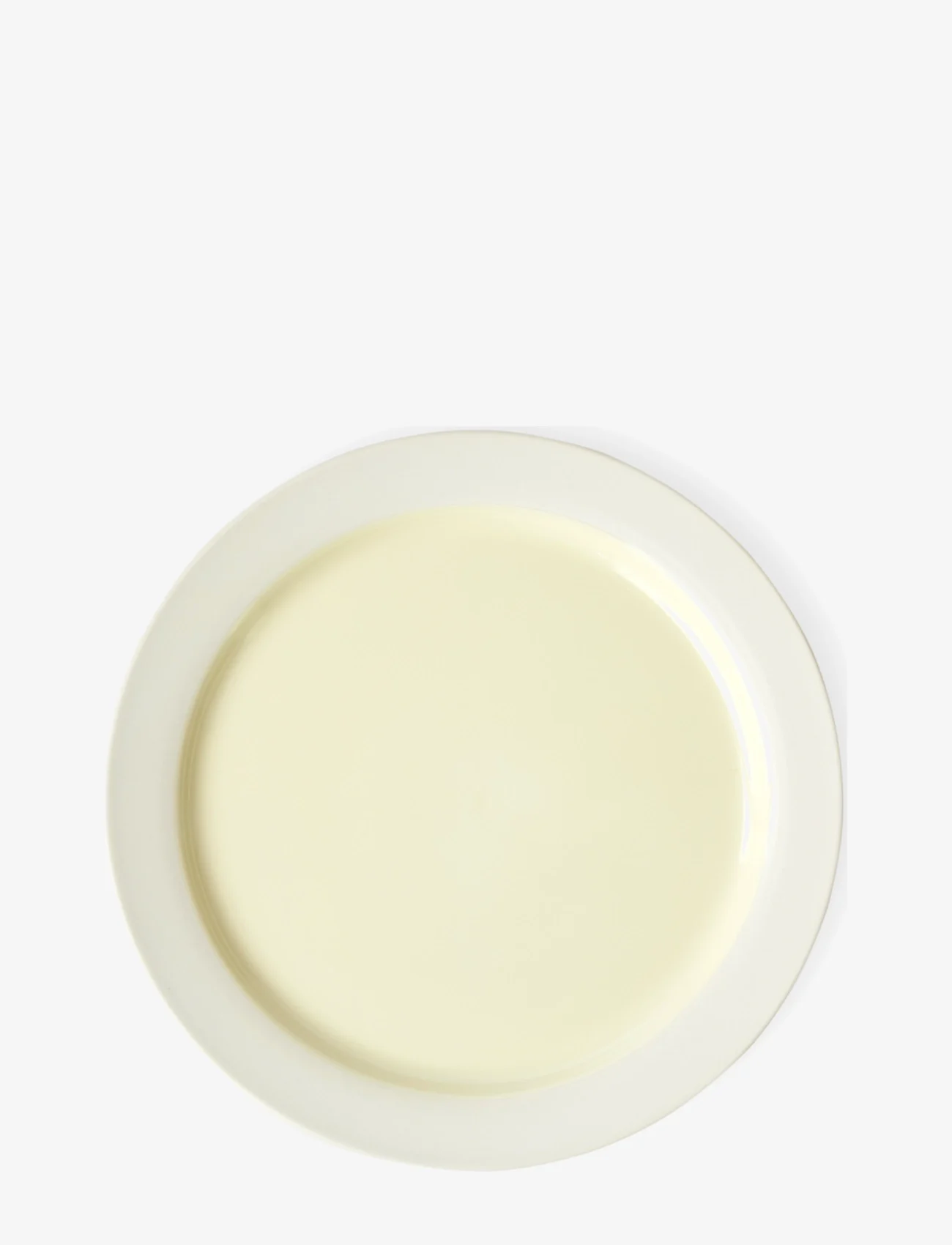 Studio About - PLATE, LARGE - dinerborden - ivory/yellow - 0