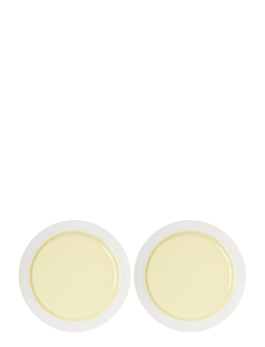 Studio About - PLATE, LARGE - praetaldrikud - ivory/yellow - 0
