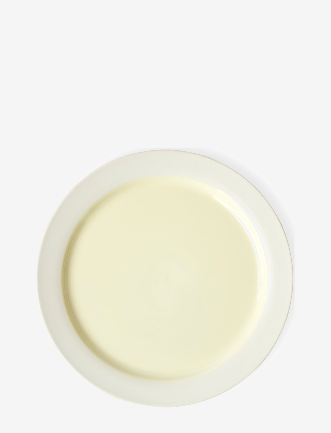 Studio About - PLATE, LARGE - speiseteller - ivory/yellow - 2