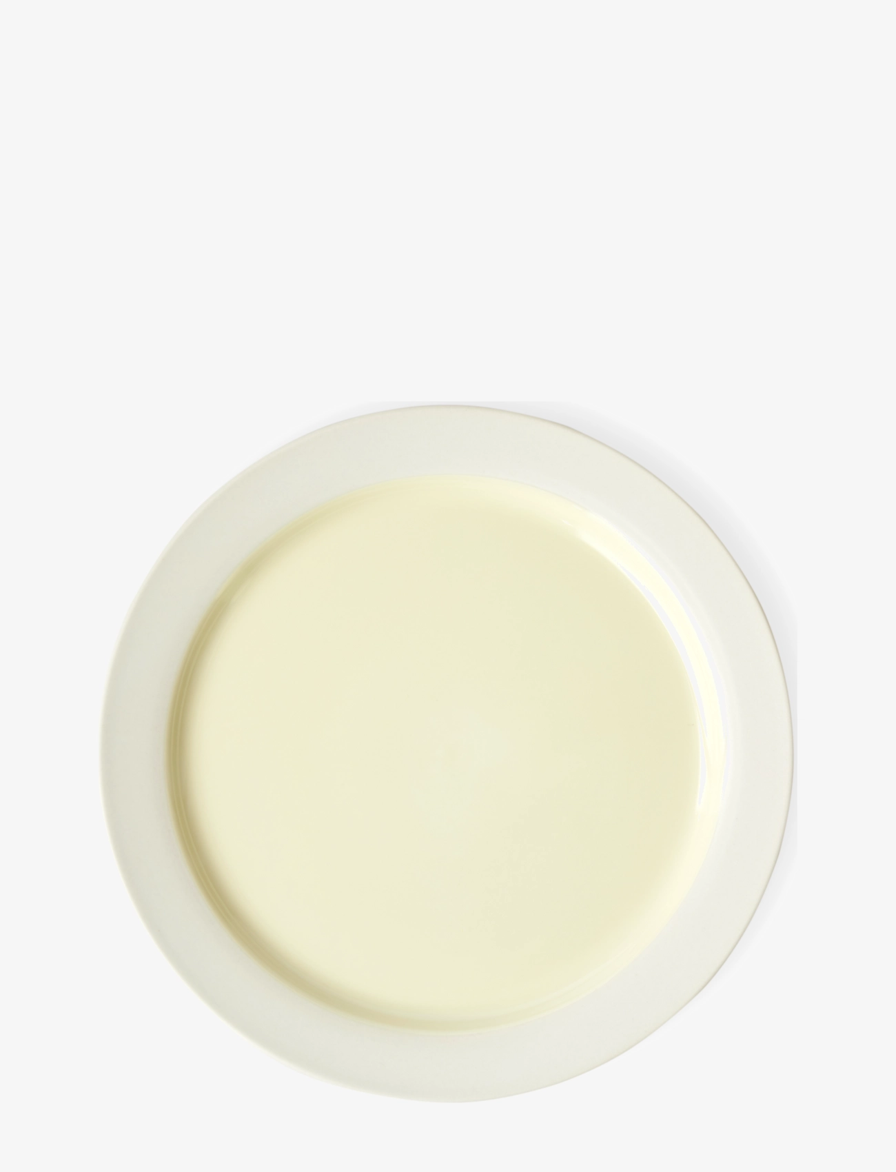 Studio About - PLATE, LARGE - speiseteller - ivory/yellow - 3