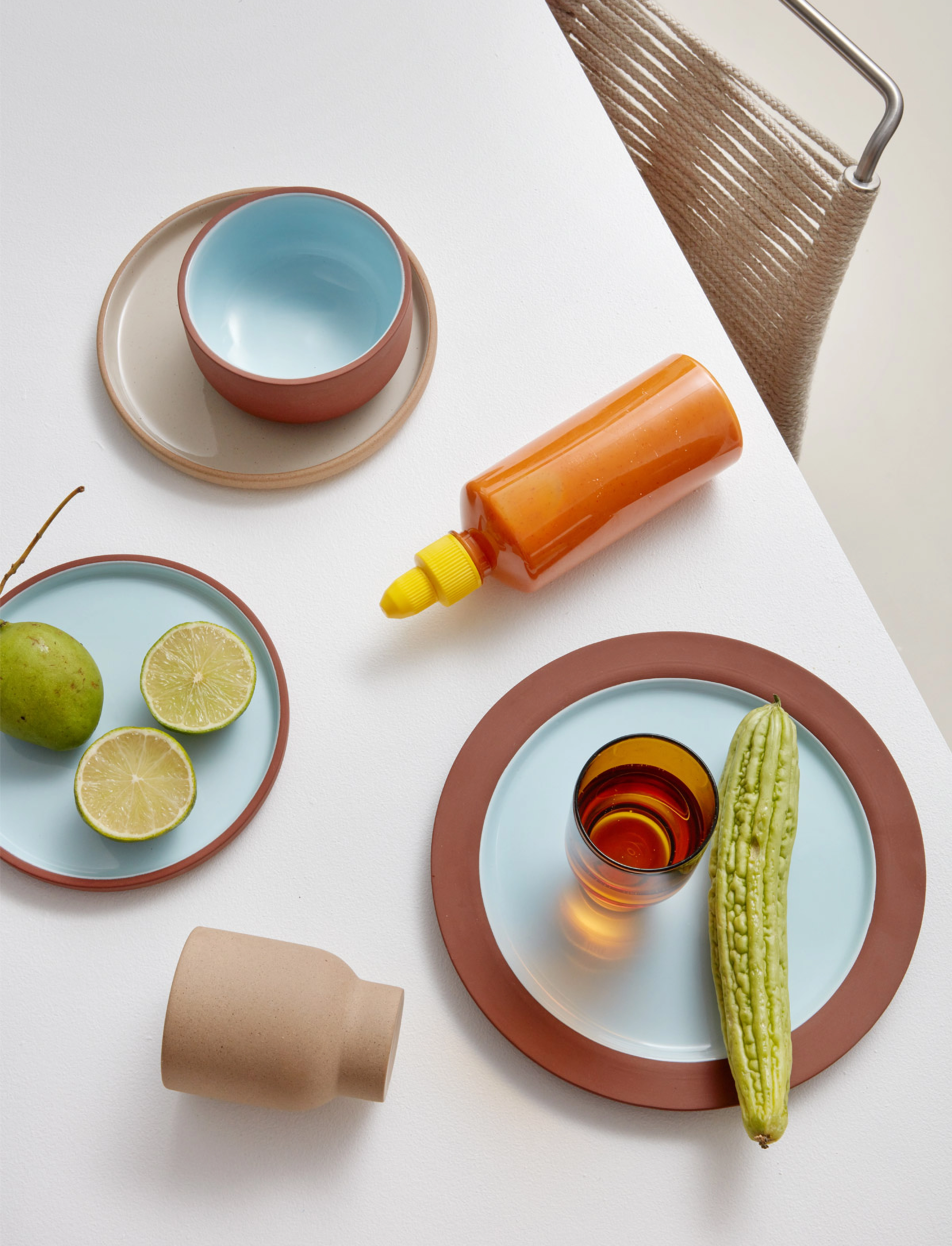 Studio About Plate, Large, Ø 25 cm, Plates, Nackt - Dinner Homeware