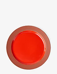 Studio About - PLATE, LARGE - laveste priser - terracotta/red - 0