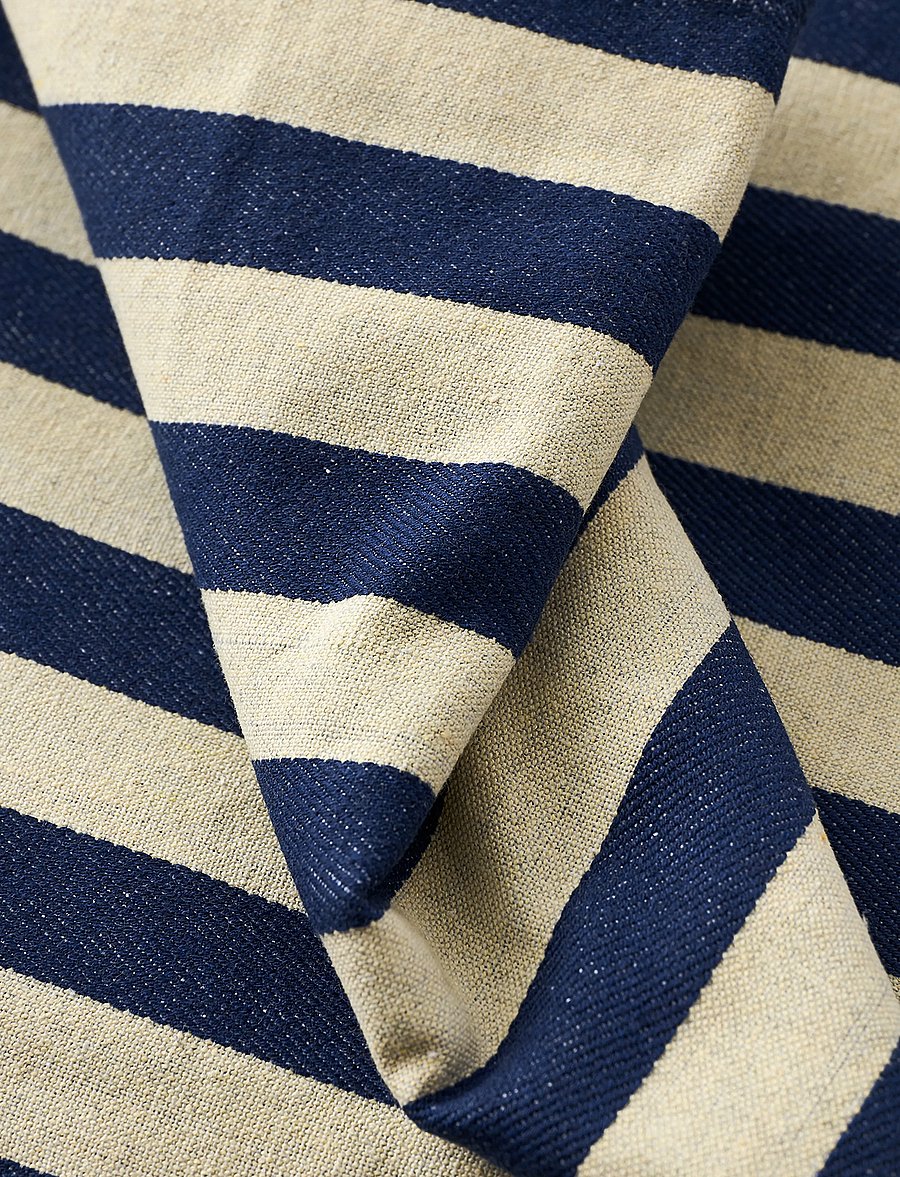 Studio About - BED COVER, DARK BLUE/LIGHT YELLOW - sengetæpper - dark blue/light yellow - 5