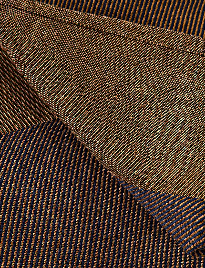 Studio About - PLAID, DARK BLUE/OCHRE - tagesdecken - dark blue/ochre - 5