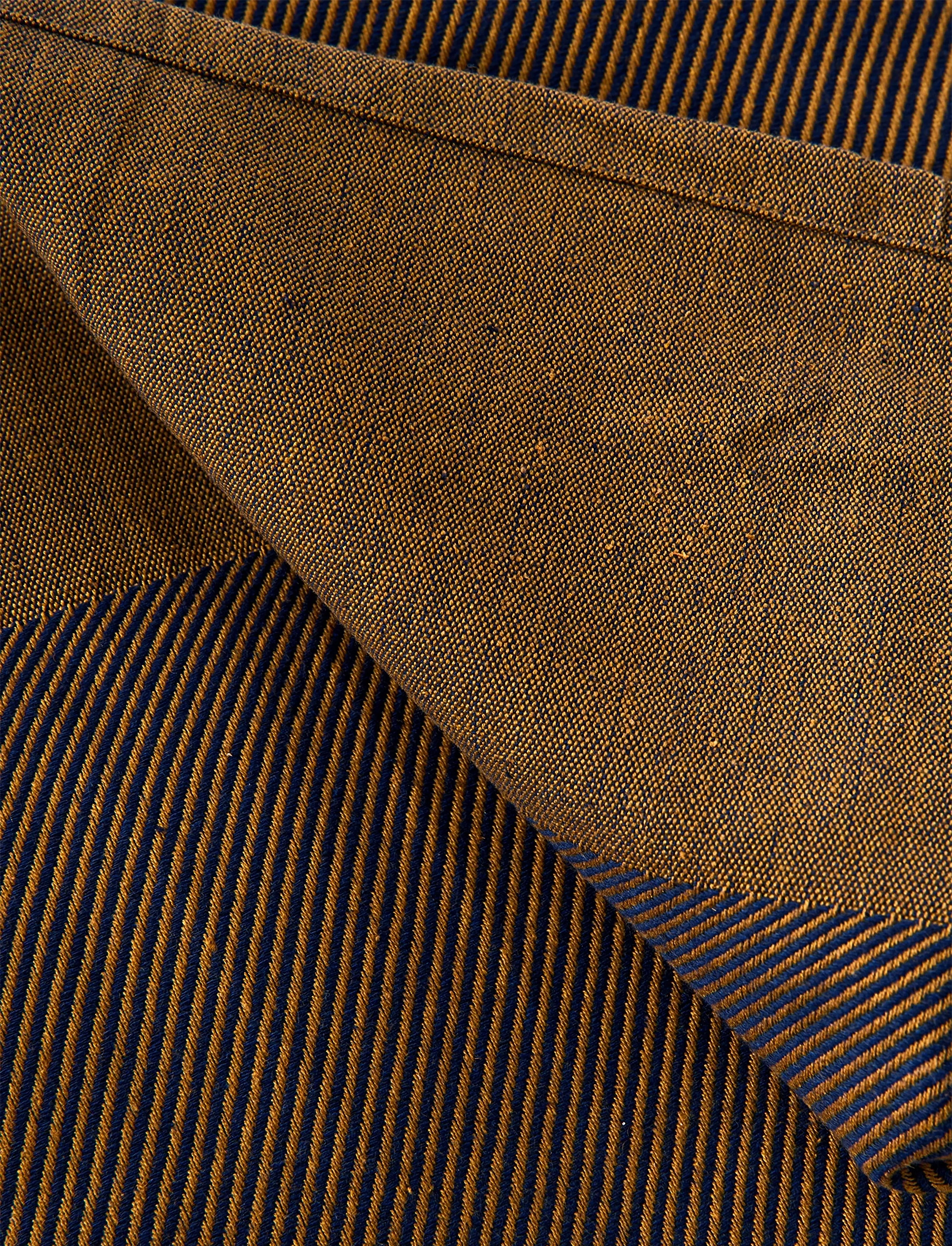 Studio About - PLAID, DARK BLUE/OCHRE - dark blue/ochre - 5