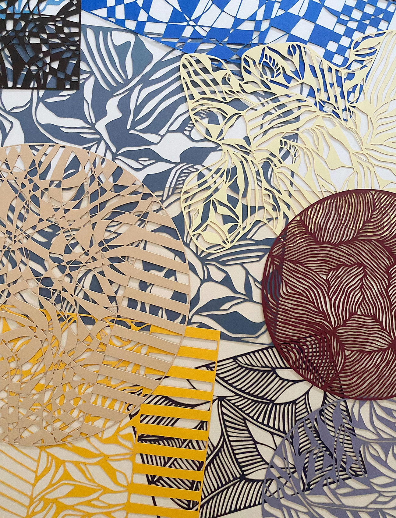 Studio About - PAPERCUT, A3, GEOMETRIC, RECTANGLE - lowest prices - corn yellow - 4