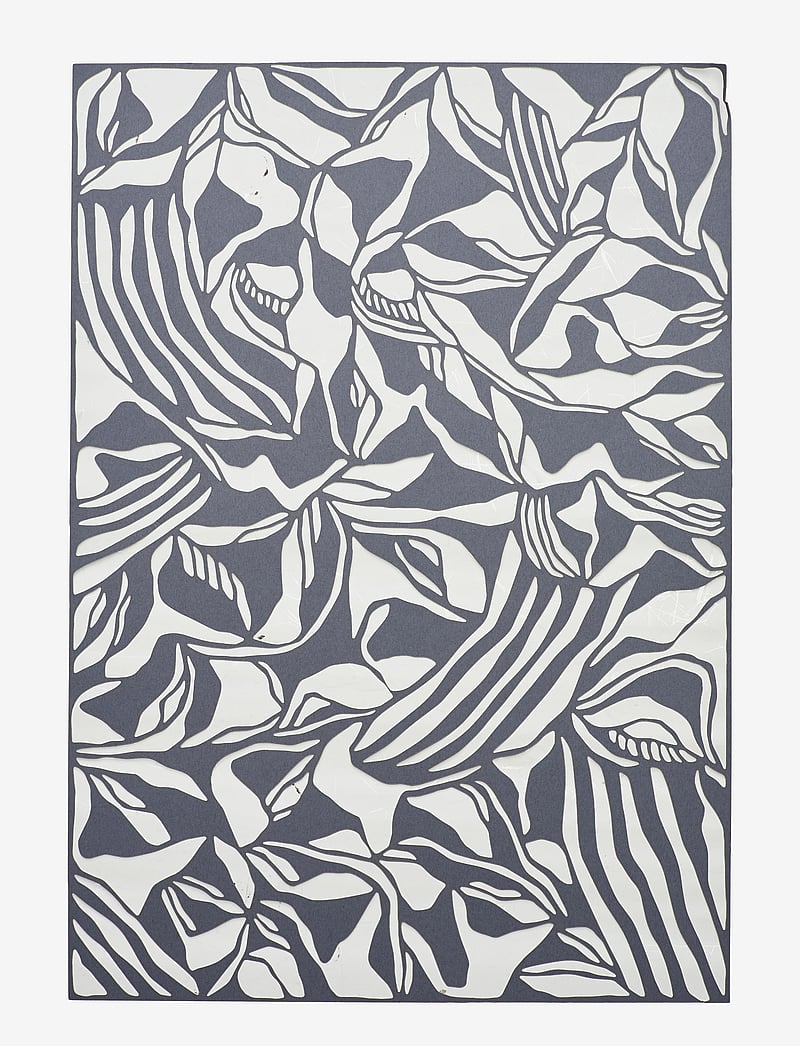 Studio About - PAPERCUT, A3, GEOMETRIC, RECTANGLE - graafilised mustrid - steel blue - 0