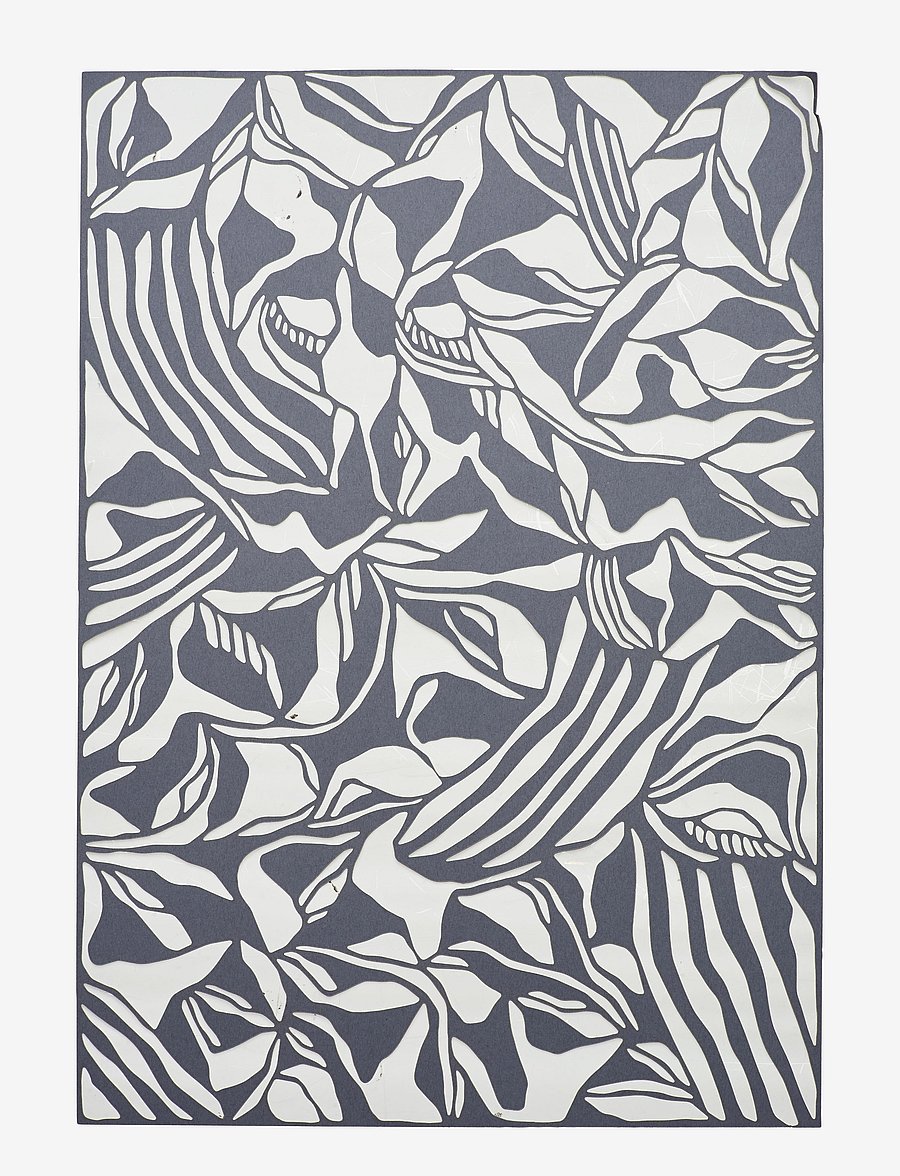 Studio About - PAPERCUT, A3, GEOMETRIC, RECTANGLE - graafilised mustrid - steel blue - 0