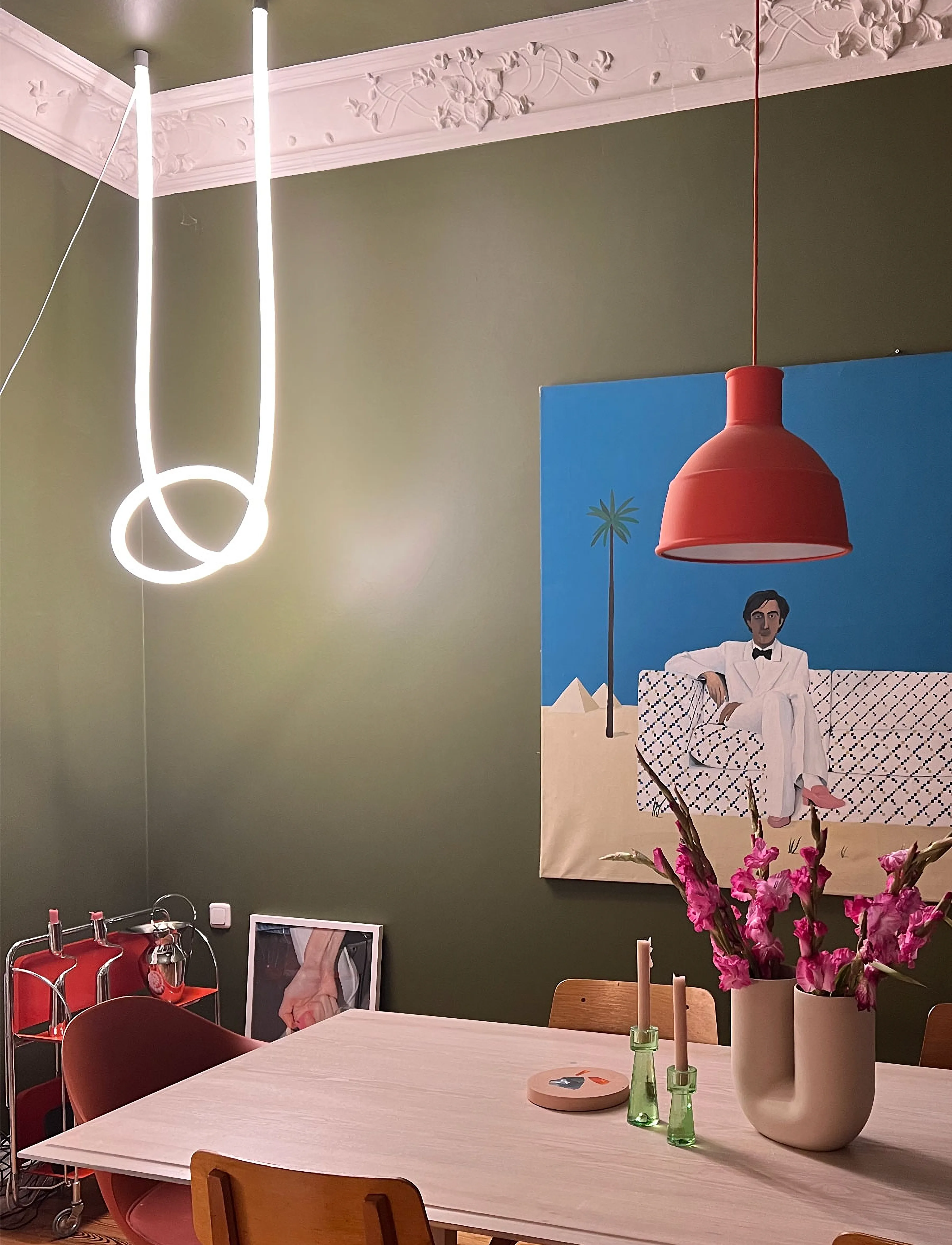 Studio About Flex Mount, Ø2.8X400 cm, Lamps, Mehrfarbig/gemustert - String Lights, Homeware