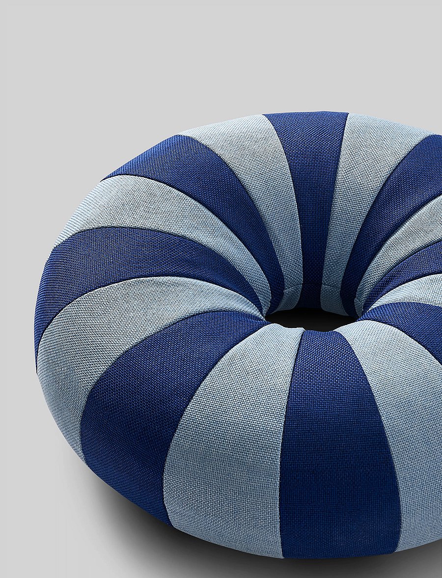 Studio About - FLOAT PILLOW, BLUE/DARK BLUE - padjad - dark blue/blue - 1