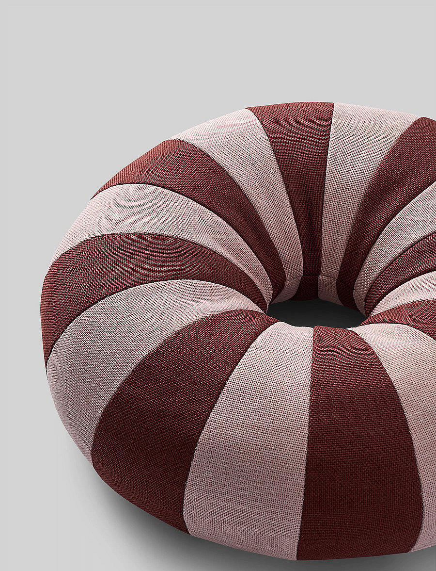 Studio About - FLOAT PILLOW, BORDEAUX/ROSE - padjad - bordeaux/rose - 1