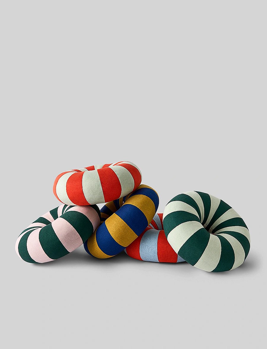 Studio About - FLOAT PILLOW, DARK GREEN/ROSE - padjad - dark green/rose - 4