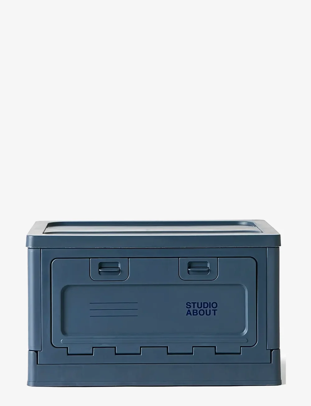 Studio About - BOX, MEDIUM, DARK BLUE - aufbewahrungskörbe - dark blue - 0