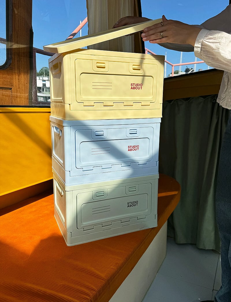 Studio About - BOX, MEDIUM, MINT - aufbewahrungskörbe - mint - 5