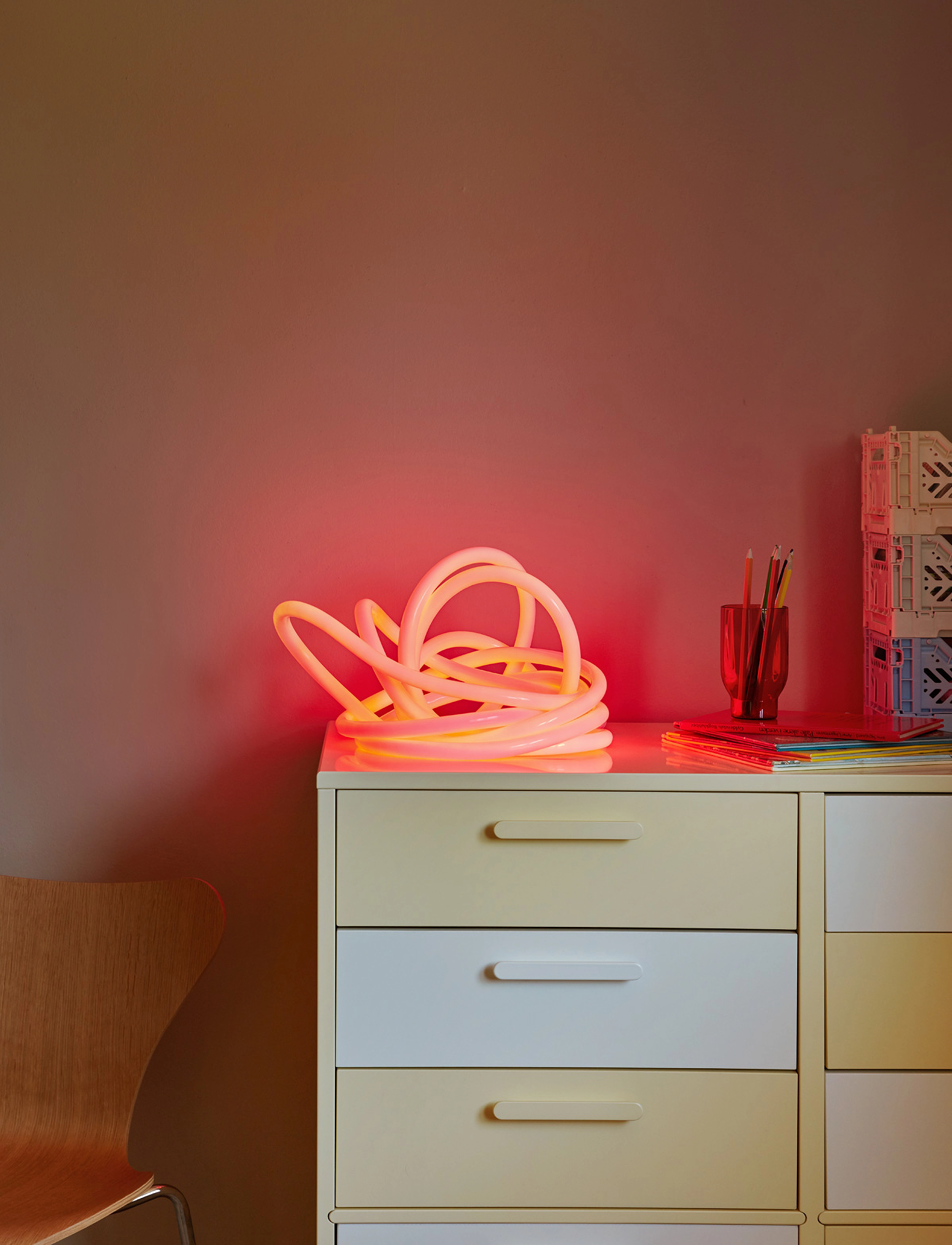 Studio About - FLEX TUBE - lampor - red - 2