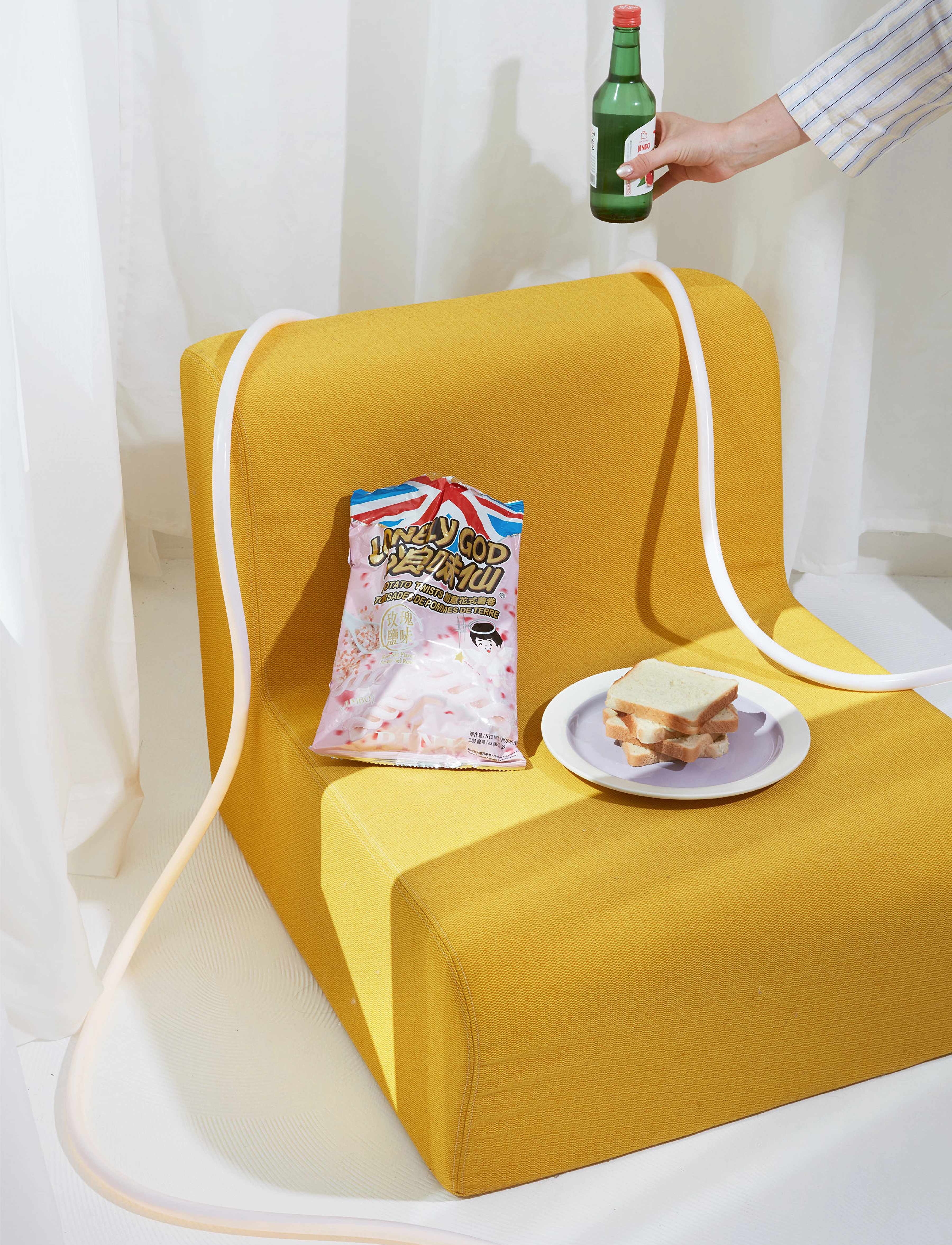 Studio About Flex Tube, Ø1.6X500 cm, White, Lamper > Lyskæder, Unisex