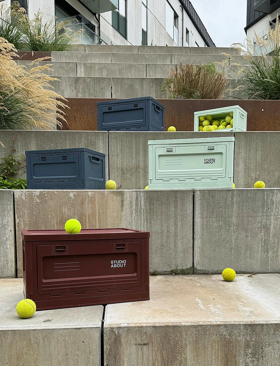 Studio About - BOX, LARGE, BORDEAUX - hoiukorvid - bordeaux - 4