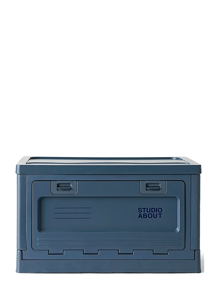 Studio About - BOX, LARGE, DARK BLUE - aufbewahrungskörbe - dark blue - 1