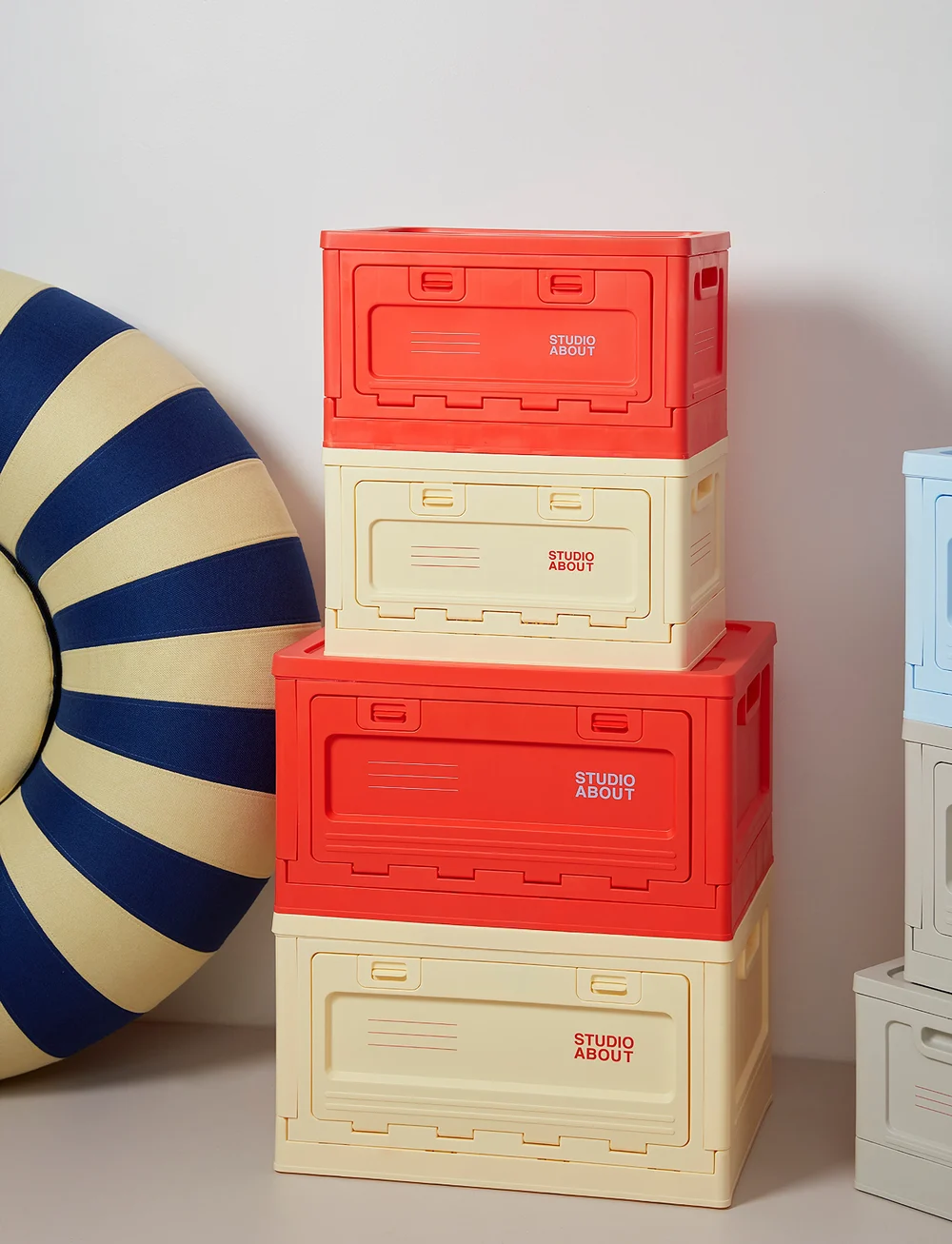 Studio About - BOX - aufbewahrungskörbe - light yellow - 4