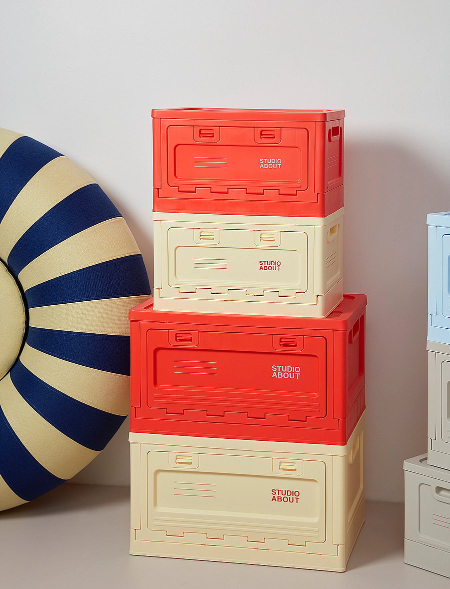 Studio About - BOX - aufbewahrungskörbe - light yellow - 4