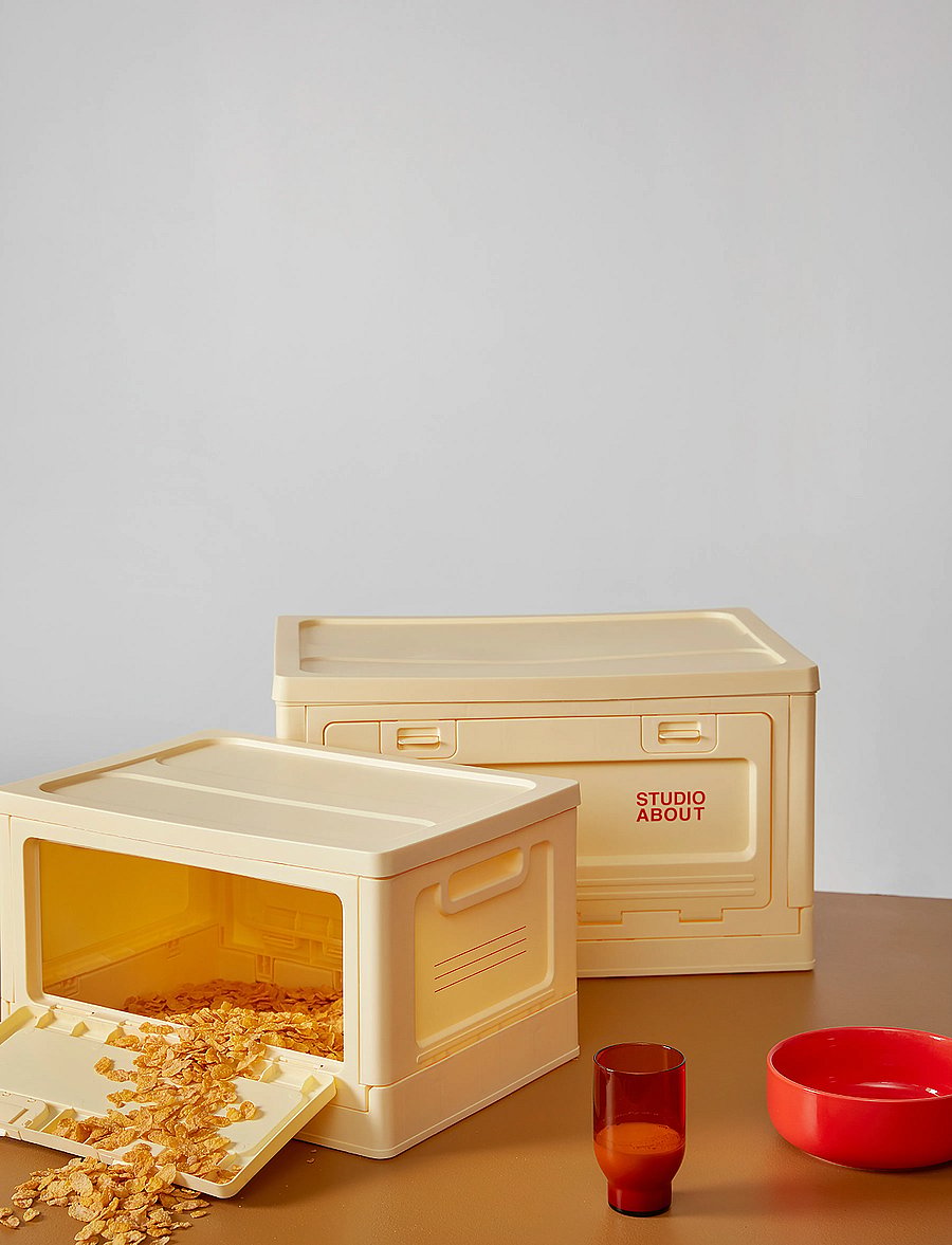 Studio About - BOX - aufbewahrungskörbe - light yellow - 5
