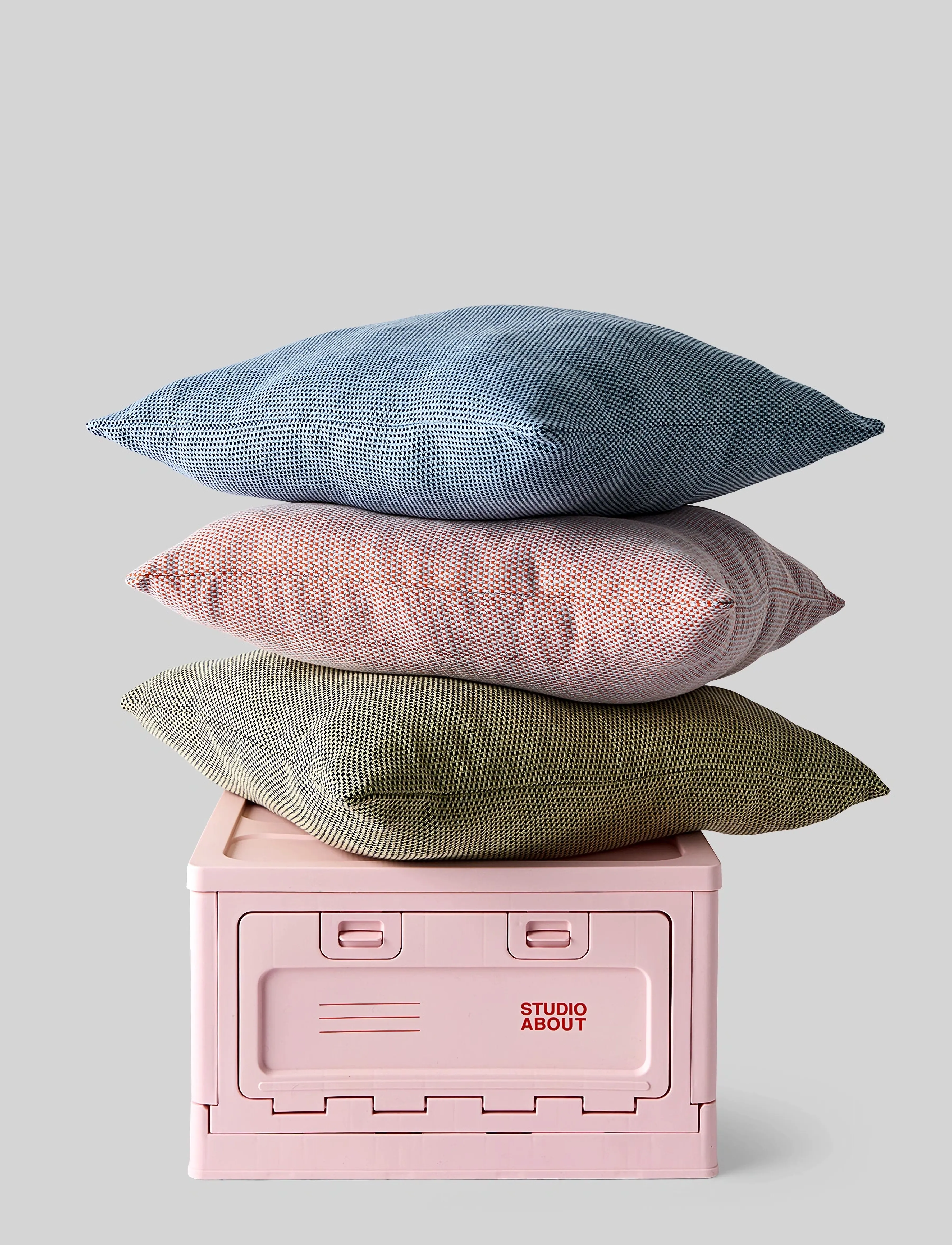 Studio About Pillow Cover, Dark Blue/ Light Blue, 500, Cushions & Blankets, Blau - Cushion Covers, Homeware