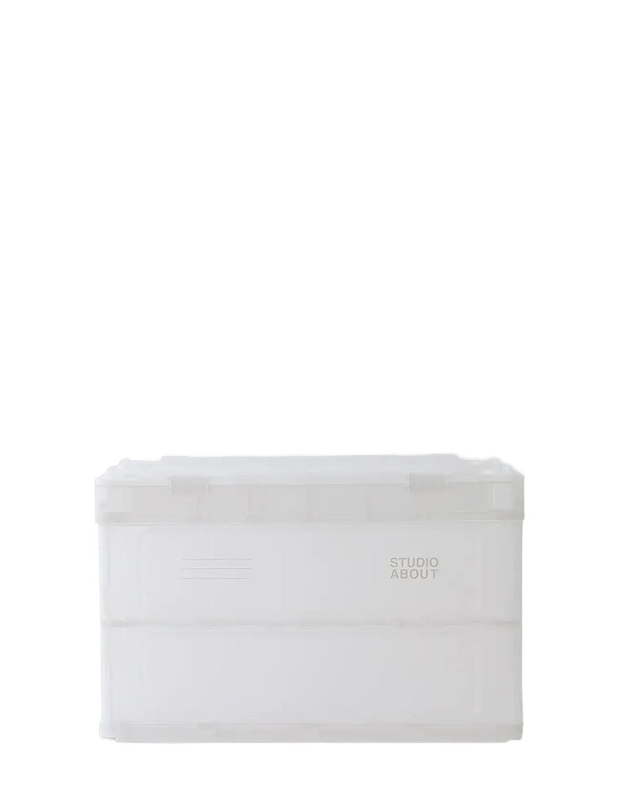 Studio About - BLOX, LARGE, SEMI TRANSPARENT - aufbewahrungskörbe - semi transparent - 1