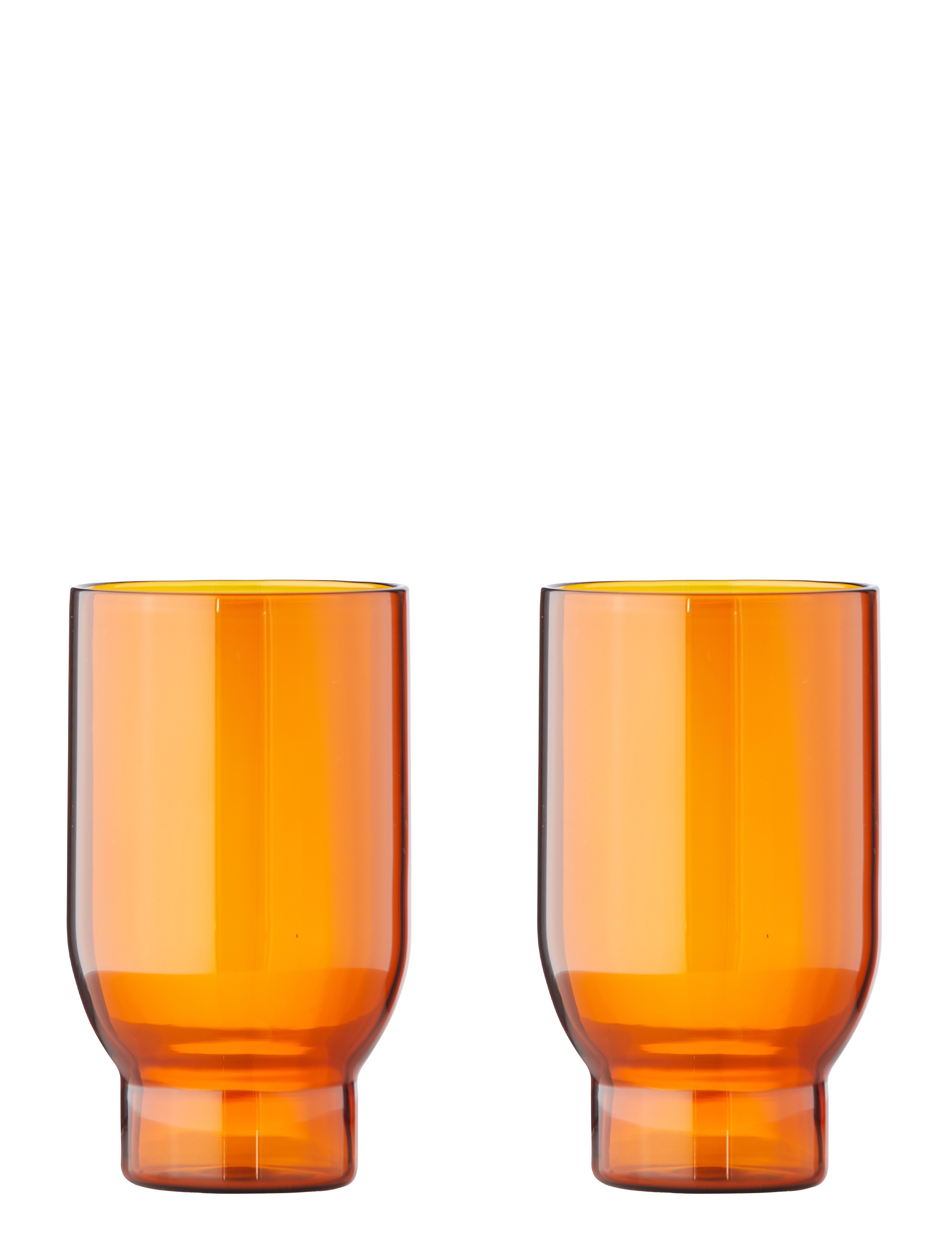 Studio About Water Glass, Tall, Drikkeglas, Orange, Str: 25 CL