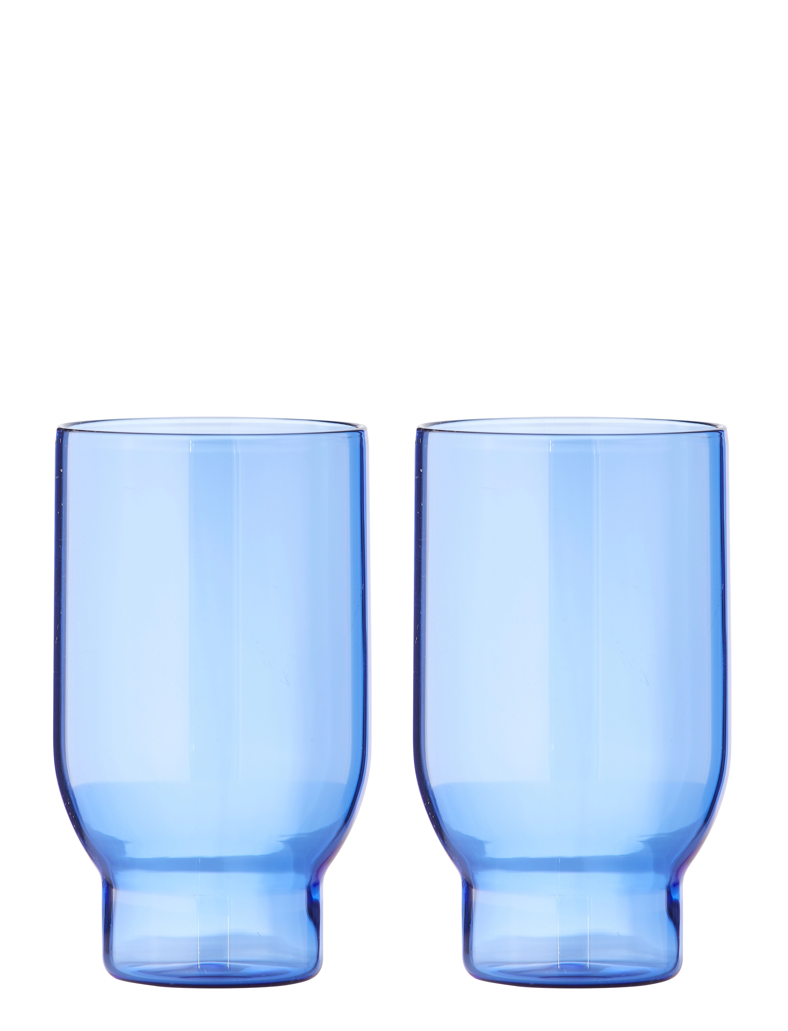 Studio About Water Glass, Tall, Drikkeglas, Blå, Str: 25 CL