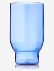 WATER GLASS, TALL - BLUE