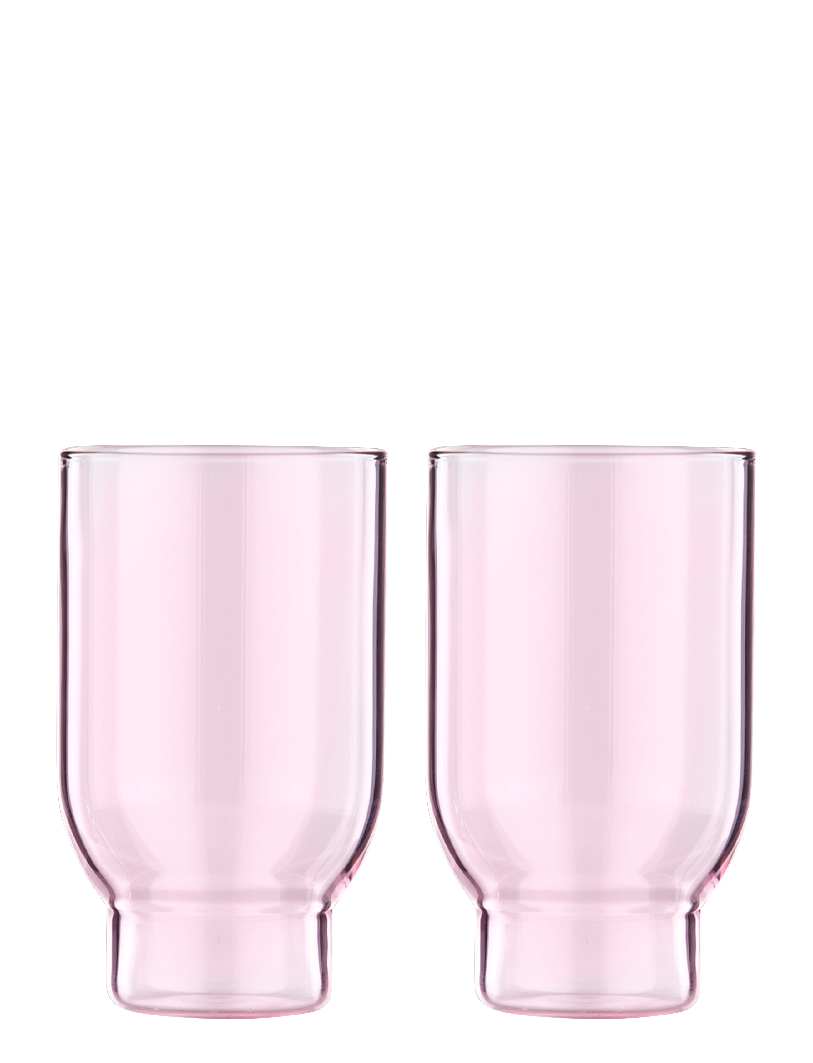 Studio About Water Glass, Tall, Drikkeglas, Pink, Str: 25 CL