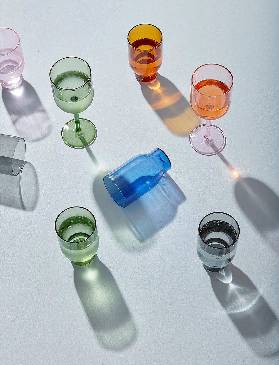 Studio About - WATER GLASS, TALL - madalaimad hinnad - rose - 4