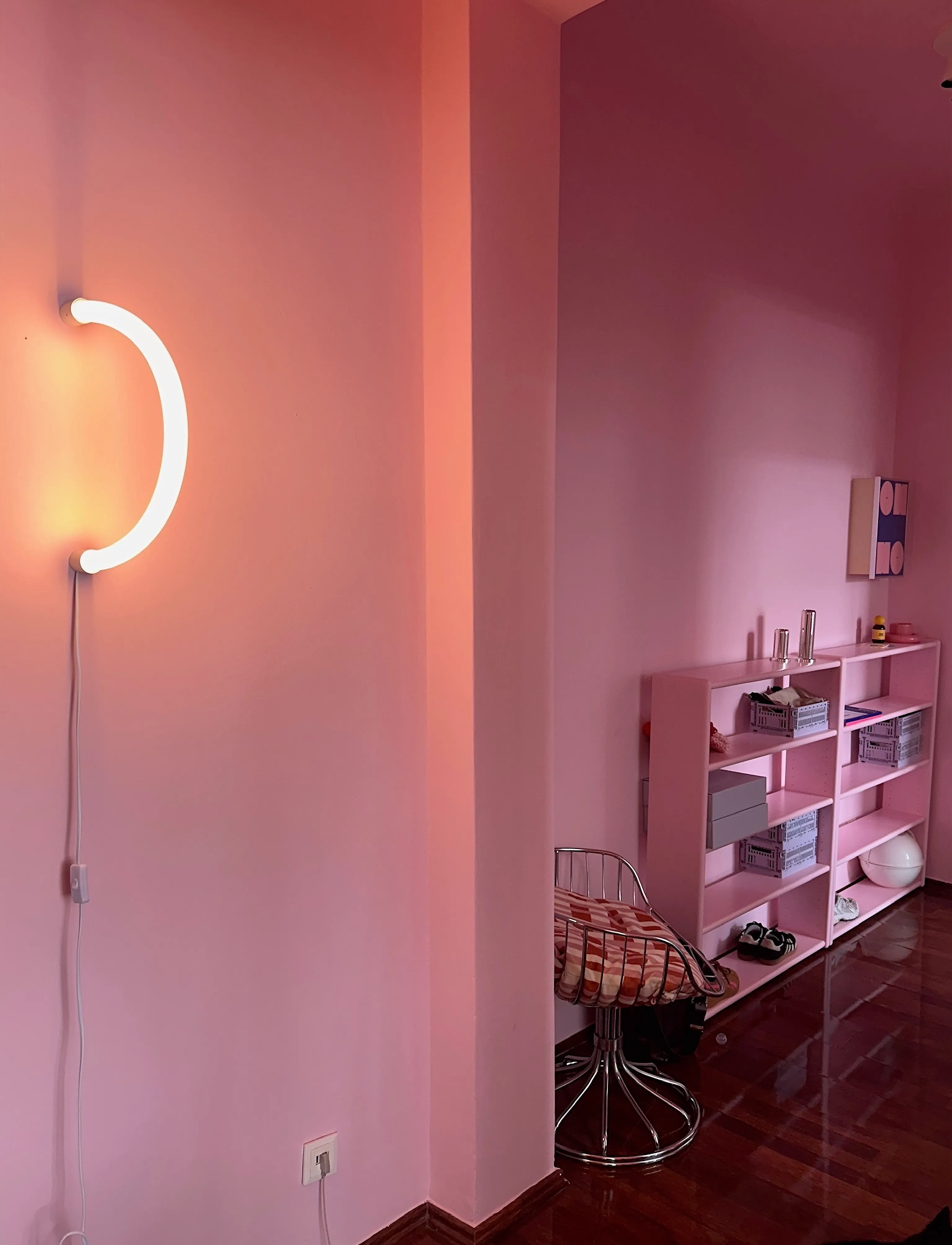 Studio About Flex Mount, Ø2.8X400 cm, Lamps, Orange - String Lights, Homeware
